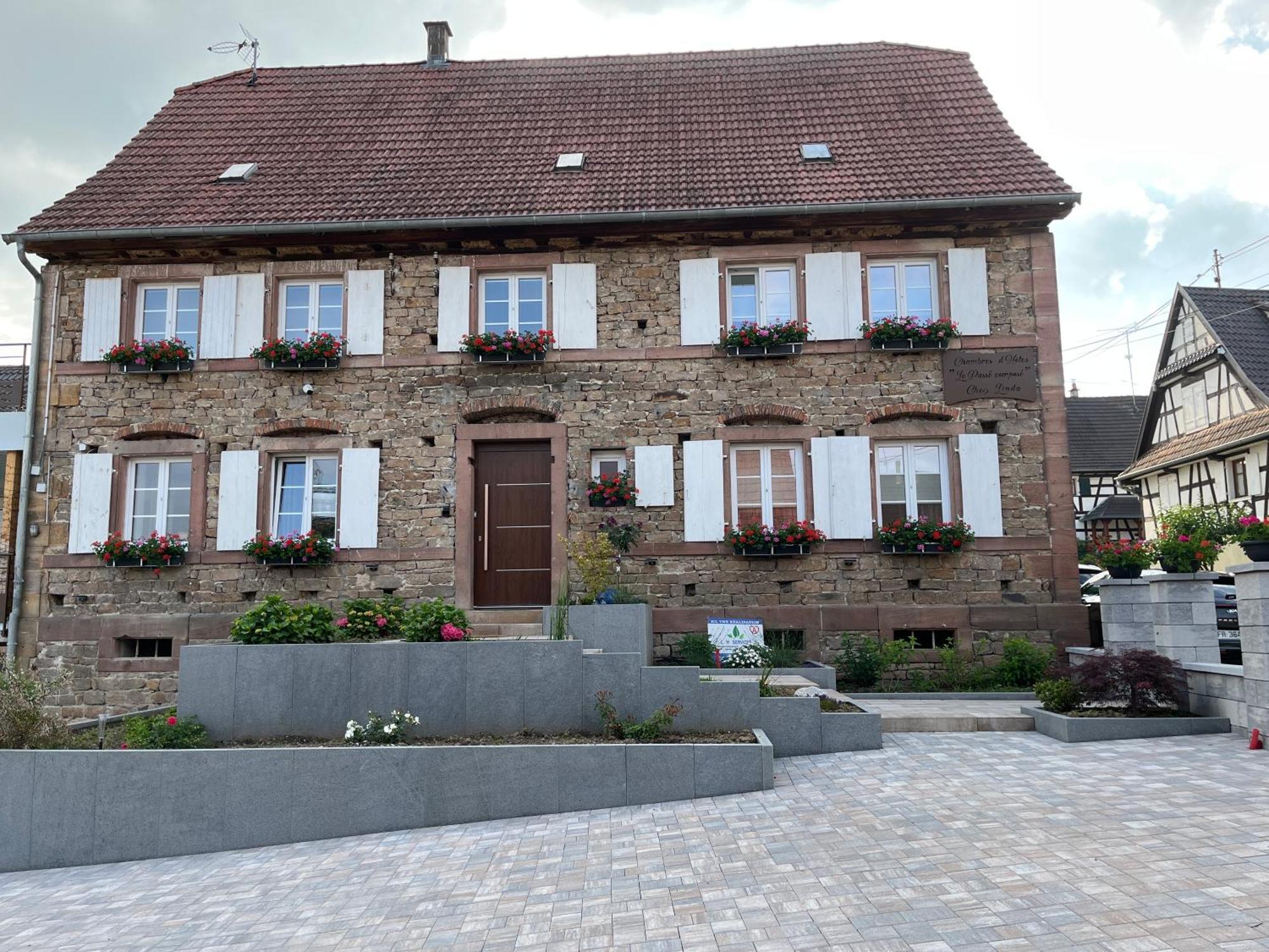 Chambres D'Hotes Chez Linda Stephane Le Passe Compose Preuschdorf Buitenkant foto